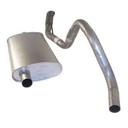 Silencioso y cola escape 2.5L y 4.0L